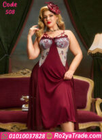 لانجري طويل مطرز كود 508