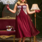 لانجري طويل مطرز كود 508