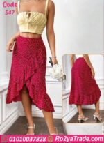 طقم ميني جيب حريمي 547