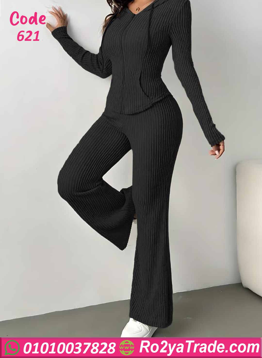 621-4 ترنج حريمي شتوي مضلع كود 621