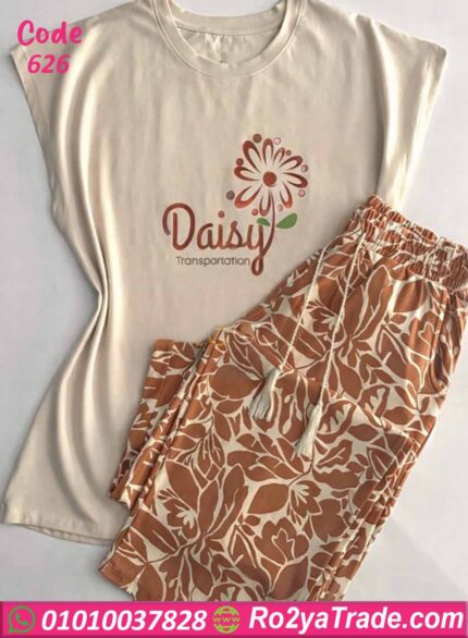 بيجامة حريمي صيفي كود 626