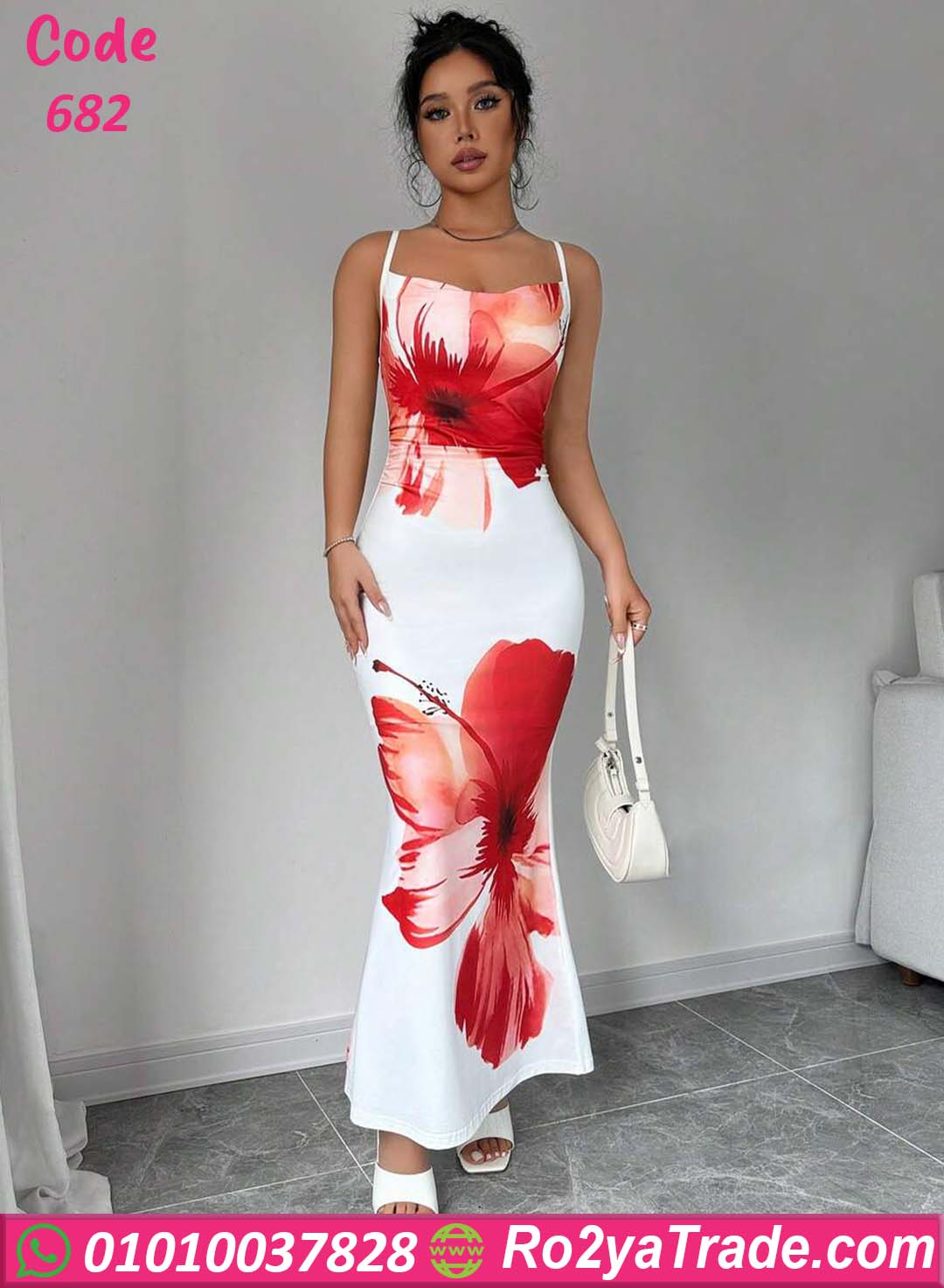 682-5 دريس ورد طويل 682