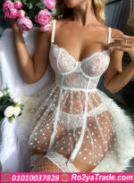 لانجري قصير دانتيل