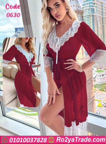 روب نوم للعروس - كود 0630